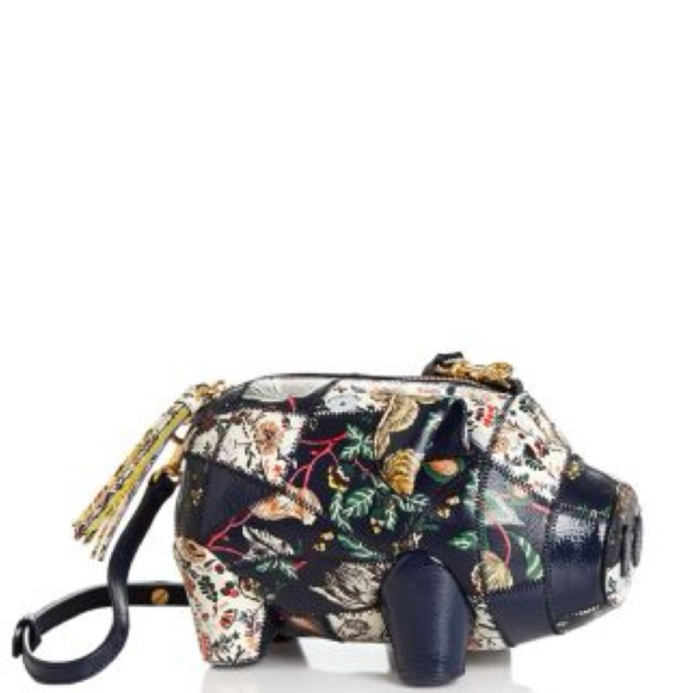 Tory Burch Peggy The Pig Mini Crossbody RARE